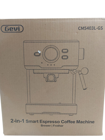 Ekspres Kolbowy Do Kawy Gevi CM5403L-GS Spieniacz Do Mleka