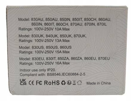 LENCENT 2 PACK Adapter konwerter wtyczki