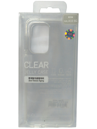 Plecki Etui Mercury do Samsung Galaxy A33 5G bezbarwny