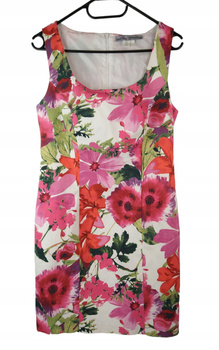 Sukienka ASHLEY BROOKE Rozmiar 40 KOLOROWA