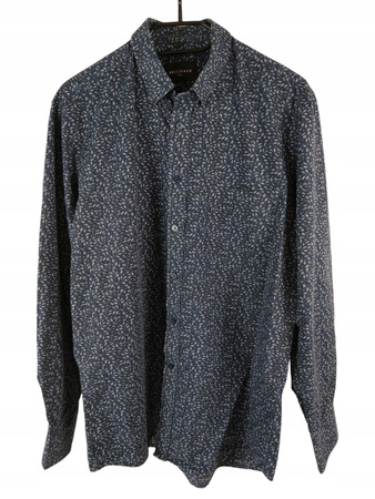 KOSZULA MĘSKA WÓLCZANKA ROZMIAR 40 NIEBIESKA