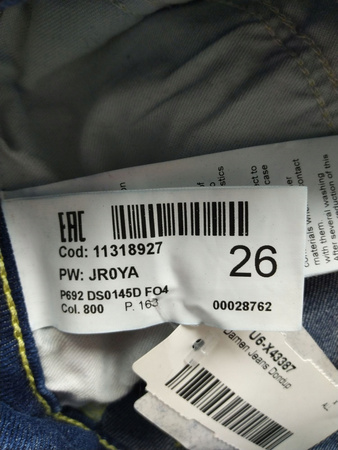 Spodnie damskie jeansowe DONDUP ROZ.26