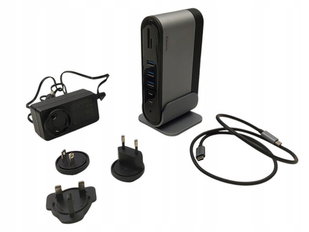 STACJA DOKUJĄCA BASEUS BS-HUB002 |USB C|HDMI|USB A|RJ45|Hub USB Baseus
