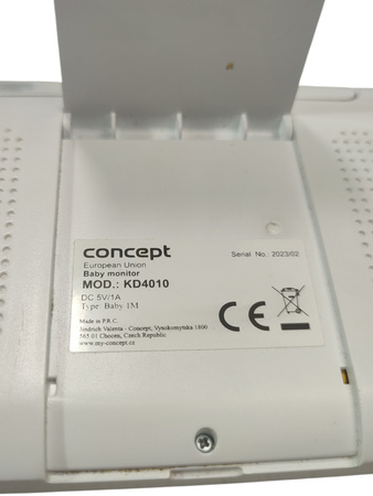 Niania elektroniczna CONCEPT Kido KD4010 2304x1296p