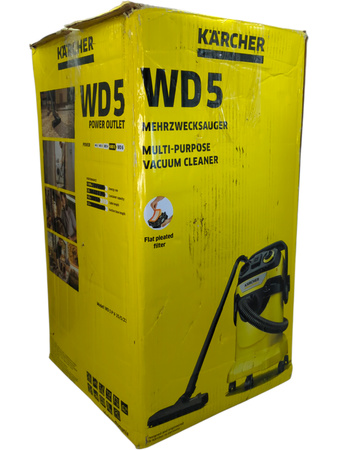 Odkurzacz warsztatowy Kärcher WD 4.200 1400 W 25 l z funkcją wydmuchu