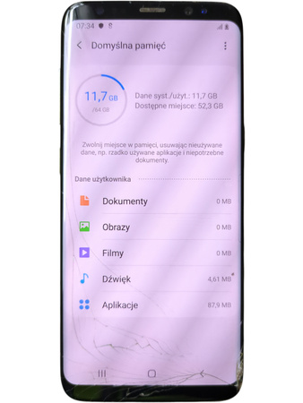 Telefon Samsung Galaxy S8 sm-g950f Srebrny
