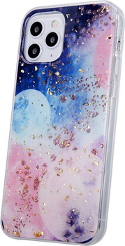 Etui brokatowe plecki Apple iPhone 14 Plus złoty 6,7" glitter case