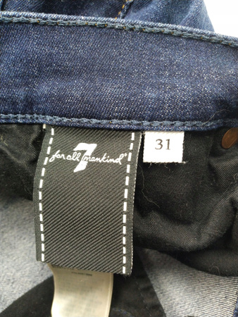Spodnie damskie jeansowe 7 FOR ALL MANKIND ROZ.31