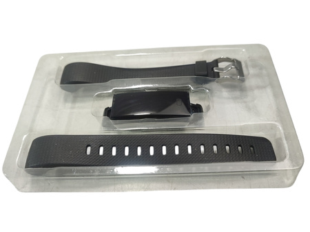 Opaska sportowa zegarek Smartwatch LEBEXY Fitness Tracker HR jasno szary