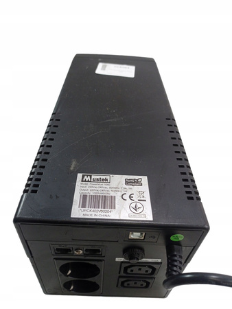 Zasilacz awaryjny UPS Mustek PowerMust 1060 USB|1000VA 600W