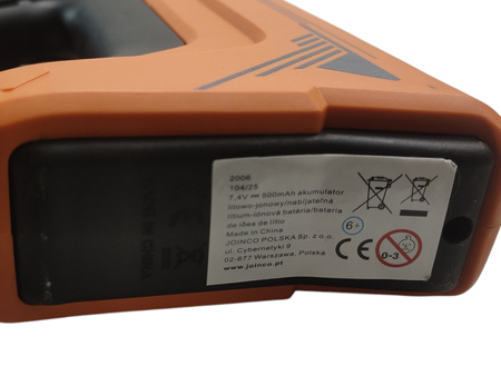 Elefun Elektryczny pistolet na wodę duży 350ml pomarańczowy