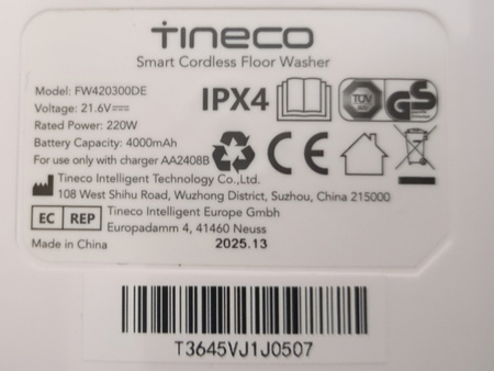Odkurzacz pionowy akumulatorowy Tineco Floor One Stretch S6