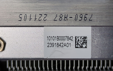 Chłodzenie karty graficznej AMD MSI RX 7600 Mech 2X