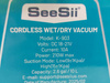 Odkurzacz akumulatorowy 3w1 na sucho/na mokro SeeSii K903 4000mAh 10l