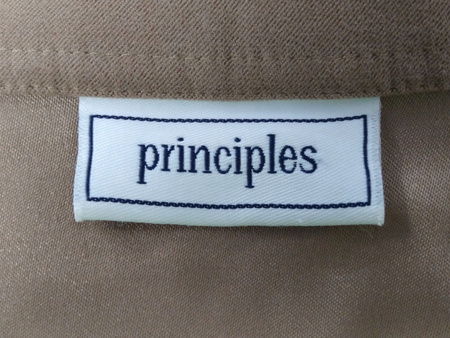 BLUZKA PRINCIPLES BRĄZOWA ROZMIAR 38