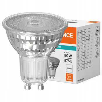Żarówka LED PAR16 GU10 6,9W = 80W 575lm 4000K Neutralna Biała 36° LEDVANCE