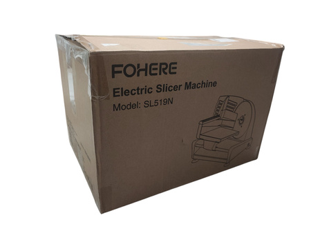 Profesjonalna krajalnica elektryczna FOHERE SL519N 200W z regulacja