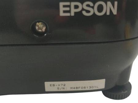 PROJEKTOR RZUTNIK EPSON EB-X72  XGA 1024 x 768, VGA S-VIDEO, USB-B
