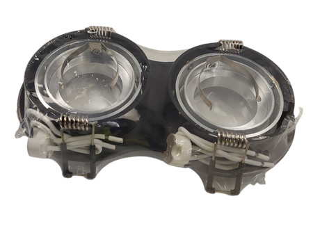 OPRAWA PUNKTOWA SUFITOWA SEIDY CT-DTO250-B 2X50W GU5.3 MR16 12V IP20