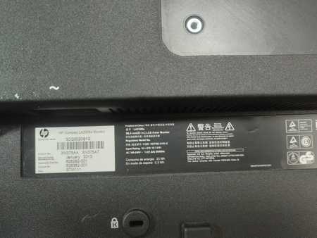 Monitor HP LA2306x 23" Full HD LED TN DVI DisplayPort USB czarny