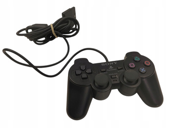 Kontroler Sony PlayStation 2 SCPH-10010 DualShock 2 Czarny analogowy