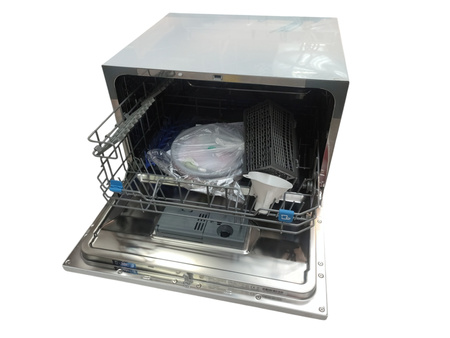 Mini Zmywarka NABLATOWA lub do zabudowy MIDEA MDWTT0602MW-WE 55 cm 2w1