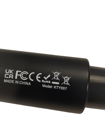 Mikrofon bezprzewodowy z odbiornikiem UHF Ygitec KTY007 - 2 sztuki