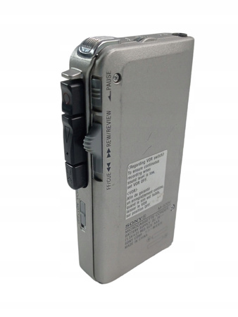 Dyktafon kasetowy SONY M-570V Srebrny