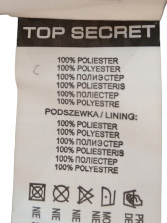 SUKIENKA TOP SECRET ROZMIAR 40 CZARNA