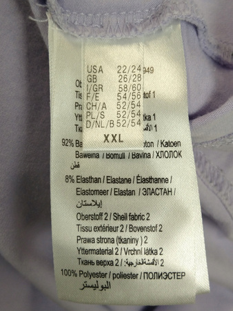 Kurtka GINALAURA Rozmiar XXL FIOLETOWA