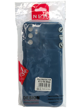 Etui Protector Samsung Galaxy A13 5G Niebieskie Elastyczne Ochronne