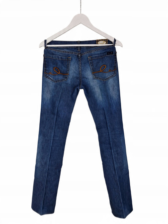Damskie Jeansy Niebieskie XS