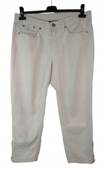 Spodnie jeans damskie KAPPAHL Rozmiar 40 Białe