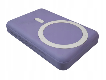 Powerbank YIISONGER Bezprzewodowy KT-D007 10000mAh Fioletowy