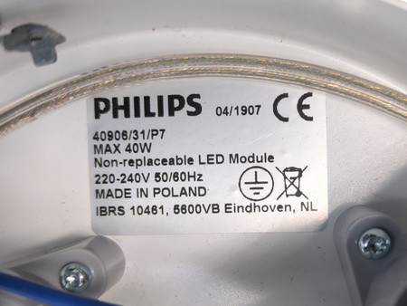 Oprawa Lampa wisząca Philips Flourish Hue Pendant White 40906/31/P7