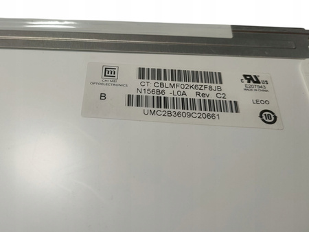 Matryca N156B6-L0A Rev. C2 15,6" HD LED 1366x768 40pin