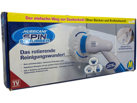 Szczotka czyszcząca elektryczna akumulatorowa Huricane M12548