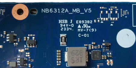 Płyta główna laptopa Lenovo NB6312A_MB_V5 MediaTek 8186
