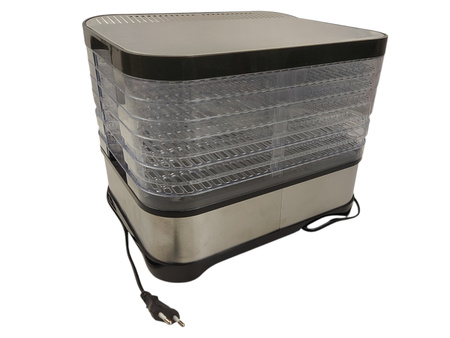 SUSZARKA DO ŻYWNOŚCI MOZANO 450W 5 sitek - Suszarka do grzybów