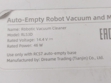 Robot sprzątający Dreame D10 Plus (RLS3D) Biały