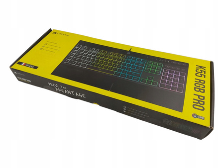 Klawiatura membranowa Corsair K55 RGB Pro Czarny QWERTZ