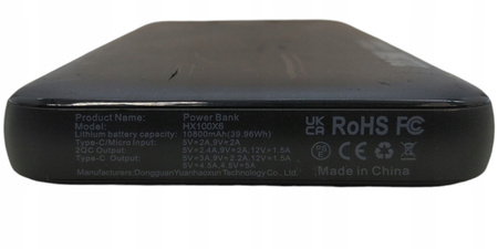 Powerbank Ekrist HX100X6 10800mAh