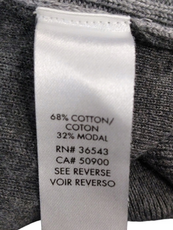 SWETER MĘSKI CALVIN KLEIN ROZMIAR M SZARY