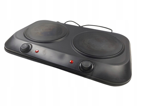 Kuchenka elektryczna SENCOR SCP 2263BK - 2 pola ceramiczne, 2400W