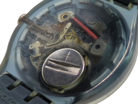 Zegarek męski na pasku Swatch NEW GENT BLUE REBEL granatowy