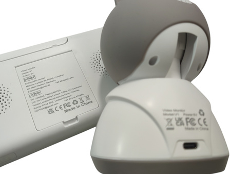 Niania elektroniczna Wansview V1 LCD 108OP 5"b | noktowizor | kołysanki