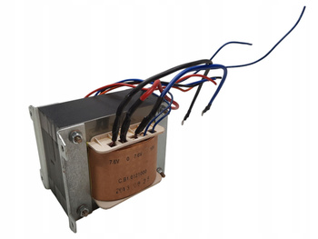 Transformator EA03-800/EA305N 230V na 15V z odczepem w połowie i 19V