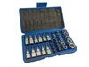 ZESTAW KLUCZY NASADOWYCH 34 EL TORX NASADKI IMBUS ZEWNĘTRZNE E4-E20 T10-T60