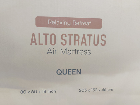 Materac dmuchany dwuosobowy Air Mattress AIREFINA AF-A08 203 x 152 x 46 cm