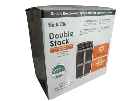 FRYTKOWNICA BEZTŁUSZCZOWA BIUTTIVIITA BV-AF09 10 L 2400W AIR FRYER